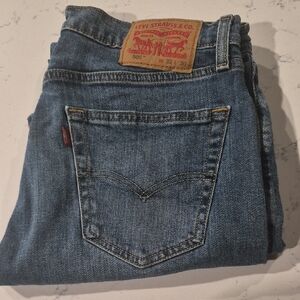 Men's Levi's 505 Blue Denim Jeans